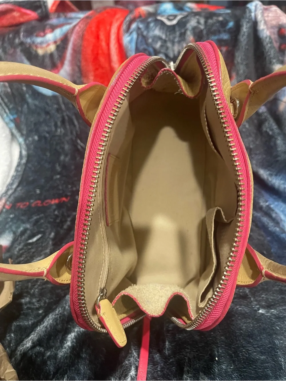 Coach pebbled leather
